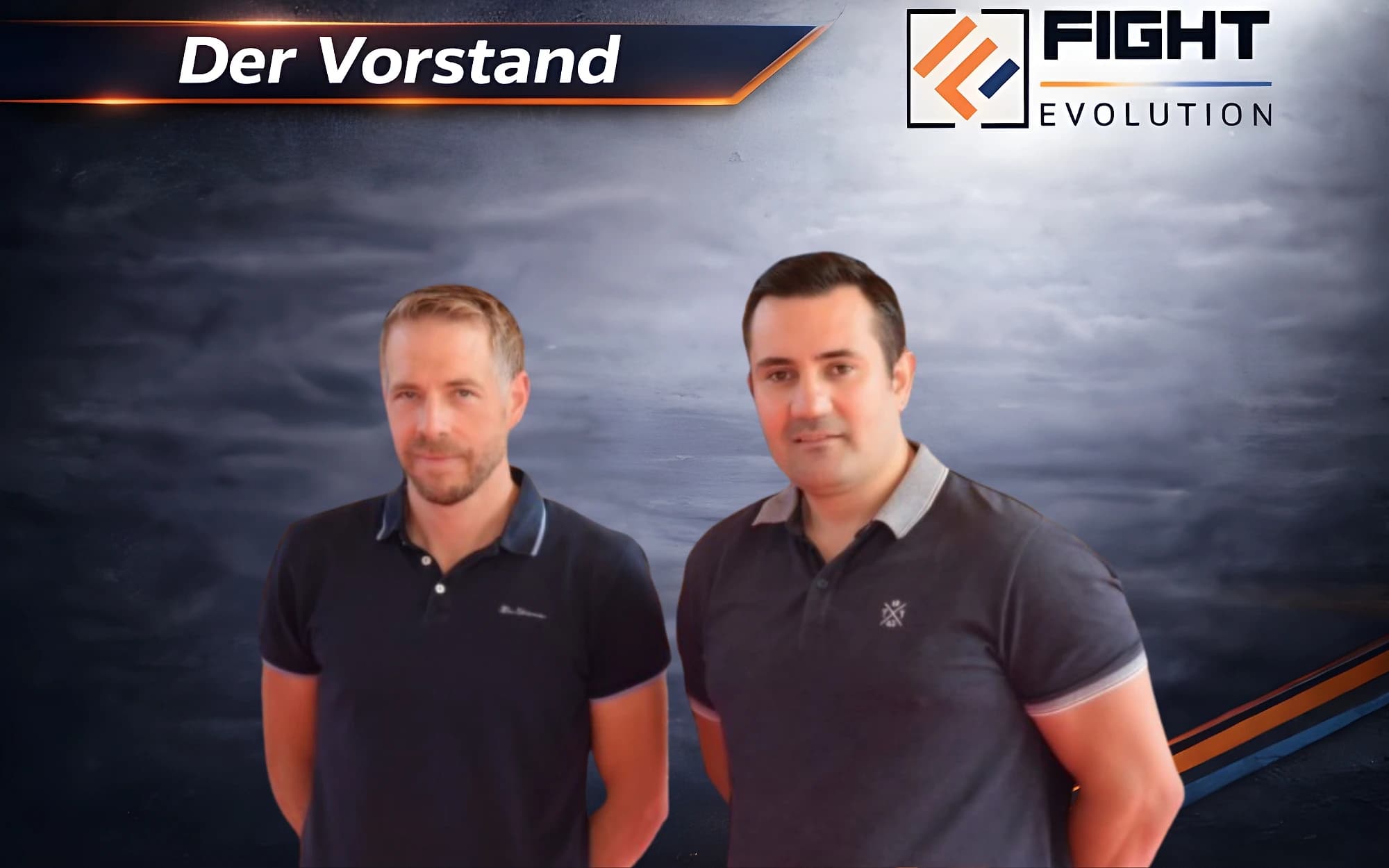 Deniz Schulz und Norbert Sommer, Vorstand Fight Evolution Heidelberg